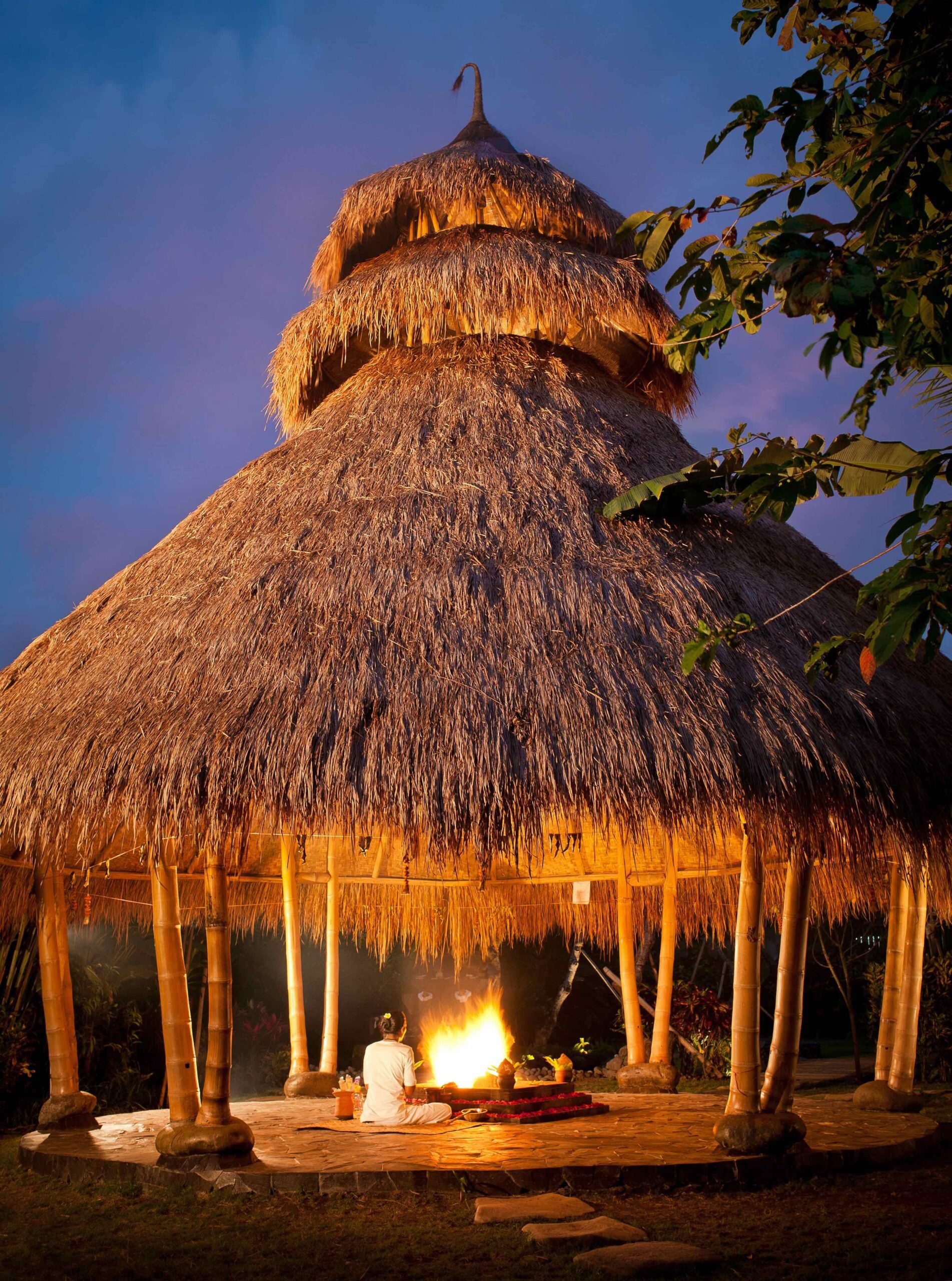 Fivelements Ubud, Agni Hotra fire altar